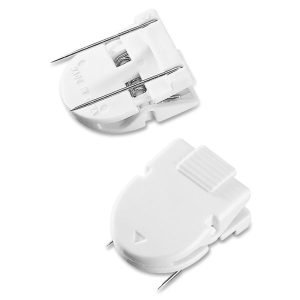 Advantus Panel Wall Clips, Box Of 50, White