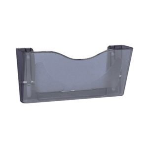 Deflecto Euro-Style DocuPocket Wall File, 6-5/8""H x 15""W x 4""D, Smoke